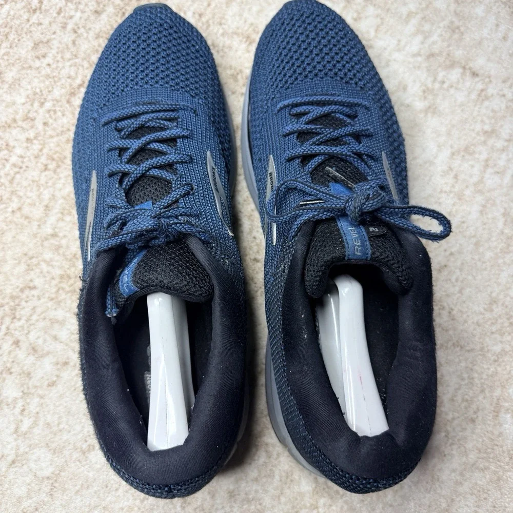Brooks Revel 2 Men's Blue Mesh Running Shoes Size 14 Sneakers 1102921D061